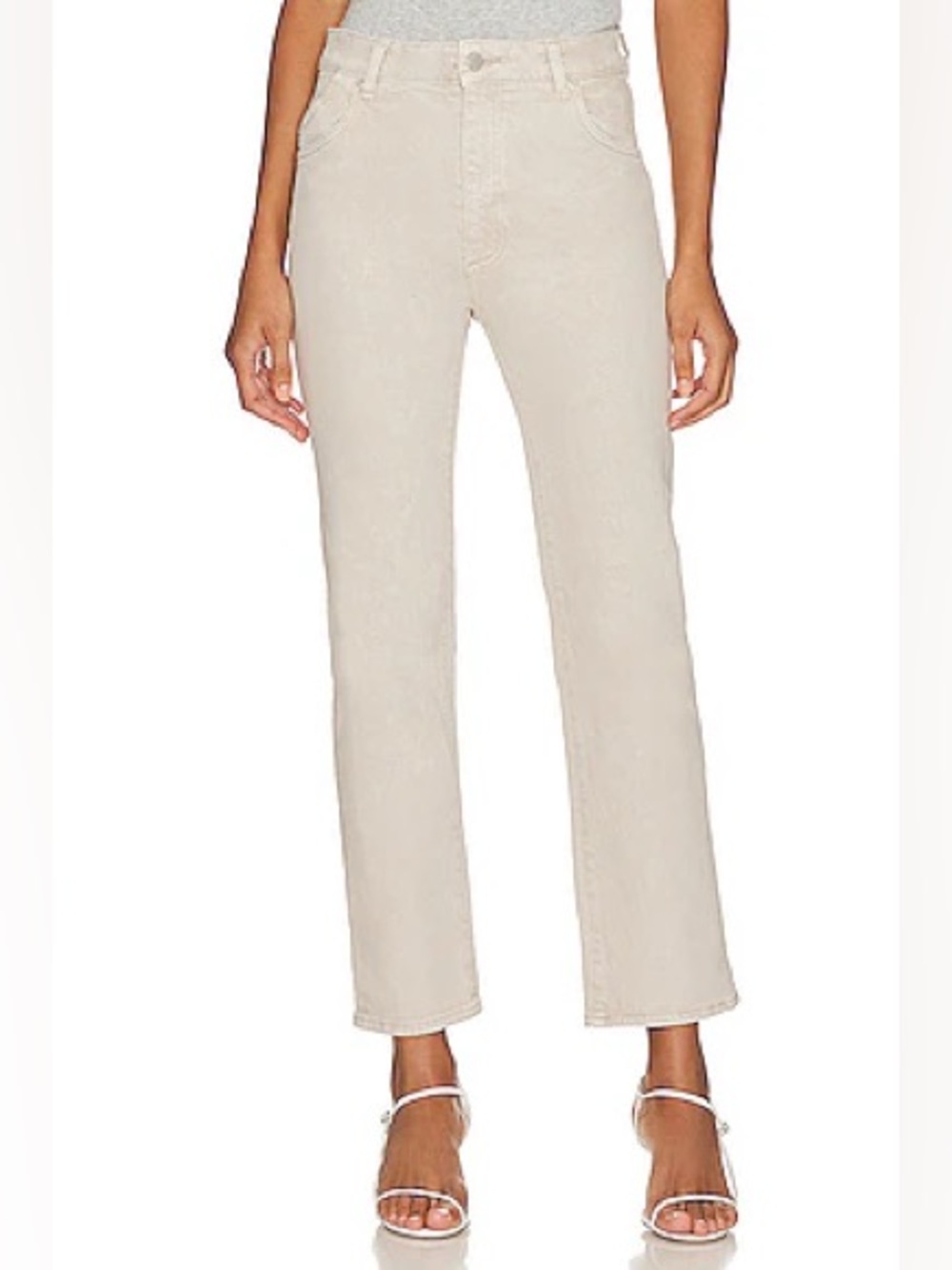 ROLLA'S Straight-Leg Jeans in Oyster Size 25 New With Tags.